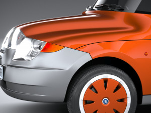 Fiat Ecobasic 1999 3D Model