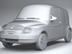 Fiat Ecobasic 1999 3D Model