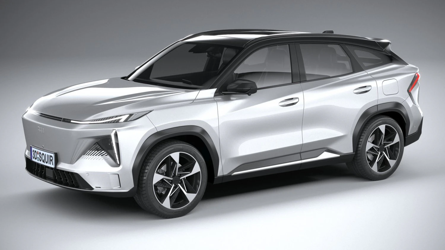 Geely Galaxy L7 2024 3D Model .c4d .max .obj .3ds .fbx .stl .blend 