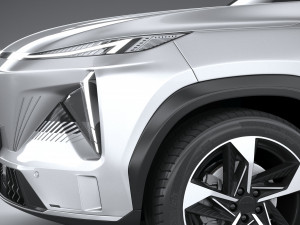 Geely Galaxy L7 2024 3D Model