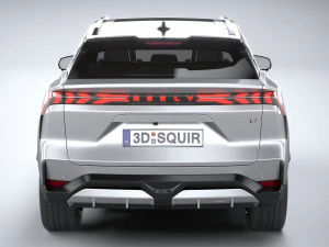 Geely Galaxy L7 2024 3D Model