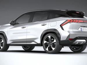 Geely Galaxy L7 2024 3D Model