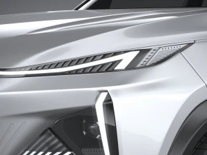 Geely Galaxy L7 2024 3D Model