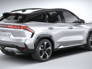 Geely Galaxy L7 2024 3D Model