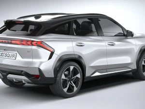 Geely Galaxy L7 2024 3D Model