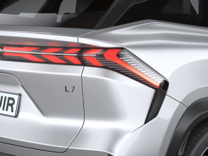 Geely Galaxy L7 2024 3D Model