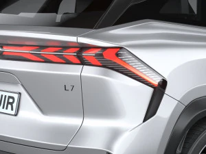 Geely Galaxy L7 2024 3D Model