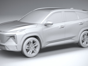Geely Galaxy L7 2024 3D Model