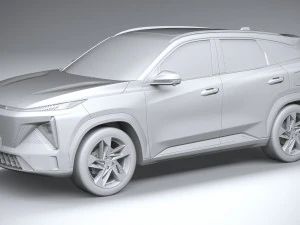 Geely Galaxy L7 2024 3D Model