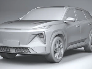 Geely Galaxy L7 2024 3D Model