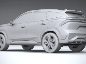 Geely Galaxy L7 2024 3D Model