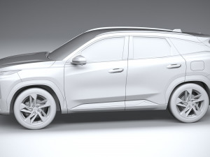 Geely Galaxy L7 2024 3D Model