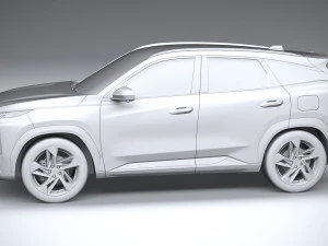 Geely Galaxy L7 2024 3D Model