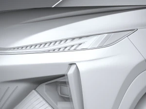 Geely Galaxy L7 2024 3D Model