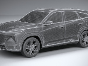 Geely Galaxy L7 2024 3D Model
