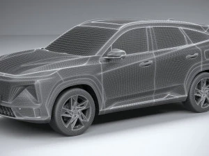 Geely Galaxy L7 2024 3D Model