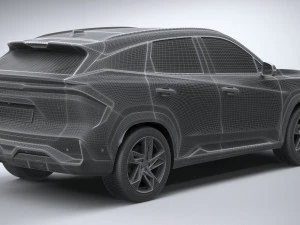 Geely Galaxy L7 2024 3D Model