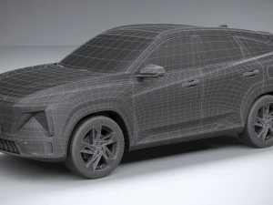 Geely Galaxy L7 2024 3D Model
