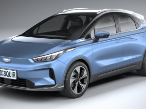 Geely Geometry C 2024 3D 模型