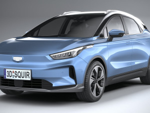 Geely Geometry C 2024 3D 模型