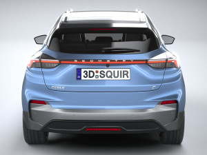 Geely Geometry C 2024 3D 模型