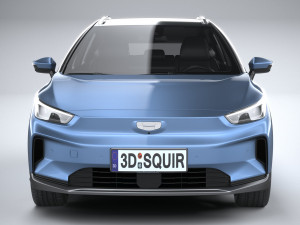 Geely Geometry C 2024 3D 模型