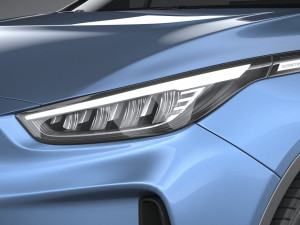 Geely Geometry C 2024 3D 模型