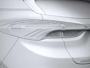 Geely Geometry C 2024 3D 模型