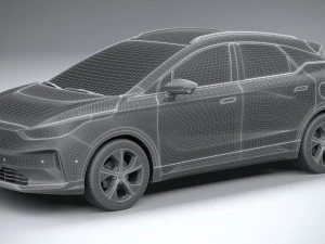 Geely Geometry C 2024 3D Model