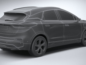 Geely Geometry C 2024 3D 模型