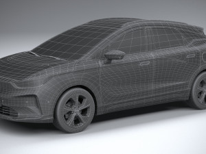 Geely Geometry C 2024 3D 模型
