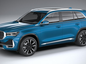 Geely Monjaro 2024 3Dモデル