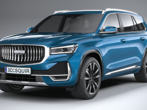 Geely Monjaro 2024 3D Model