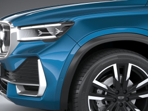 Geely Monjaro 2024 3D Model