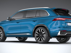 Geely Monjaro 2024 3D Model
