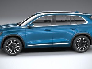 Geely Monjaro 2024 3D Model