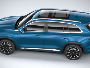 Geely Monjaro 2024 3D Model