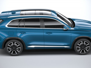 Geely Monjaro 2024 3D Model