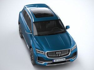 Geely Monjaro 2024 3D Model