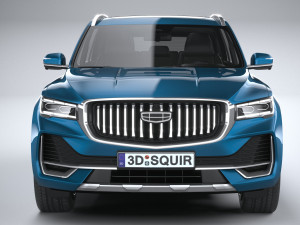 Geely Monjaro 2024 3D Model