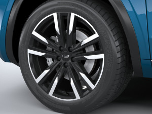 Geely Monjaro 2024 3D Model