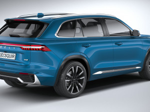 Geely Monjaro 2024 3D Model