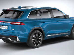 Geely Monjaro 2024 3D Model