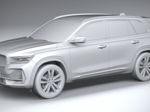 Geely Monjaro 2024 3D Model