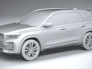 Geely Monjaro 2024 3D Model