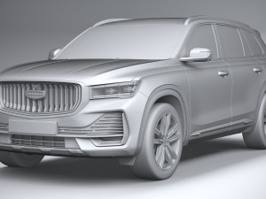 Geely Monjaro 2024 3D Model