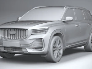 Geely Monjaro 2024 3D Model
