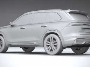 Geely Monjaro 2024 3D Model