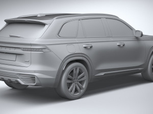 Geely Monjaro 2024 3D Model