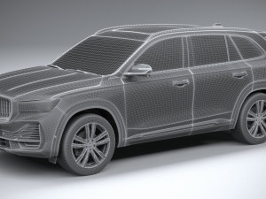 Geely Monjaro 2024 3D Model